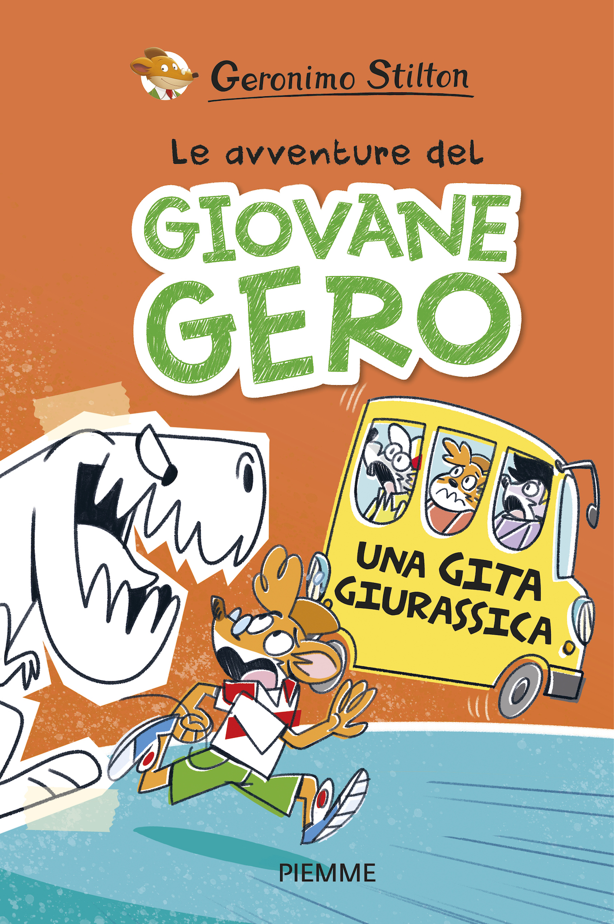 Le avventure del giovane Gero 9788856692396 Gita Giurassica Geronimo Stilton